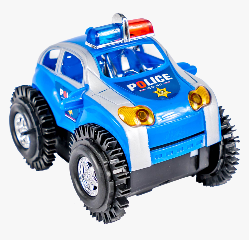 Transparent Police Cars Png - Blue Monster Police Toy, Png Download, Free Download
