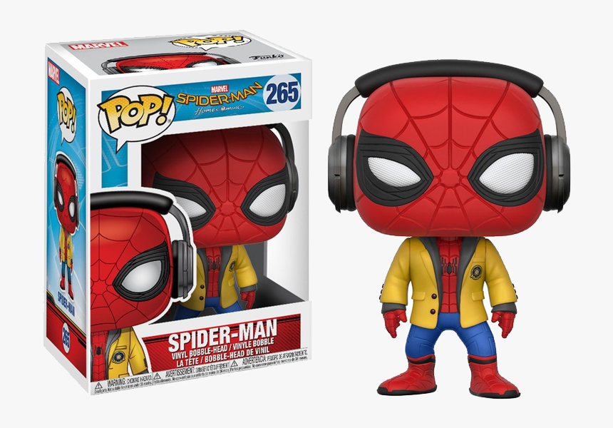 Funko Pop Vinyl Spider Man Homecoming - Pop Vinyl Spiderman, HD Png Download, Free Download