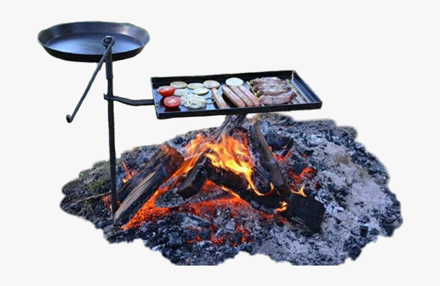 #campingbarbeque #food #fire #ashes #sticker - Bonfire, HD Png Download, Free Download