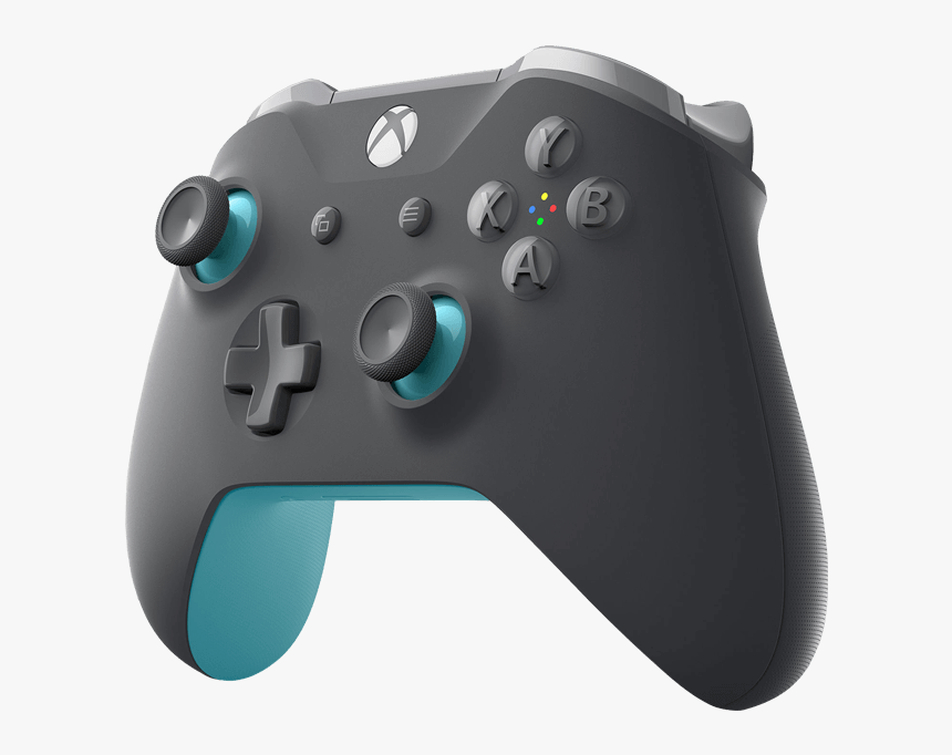 Wl3-00105, Xbox And Pc, Wireless Bluetooth, Gray/blue, - Xbox One Controller Grey Blue, HD Png Download, Free Download