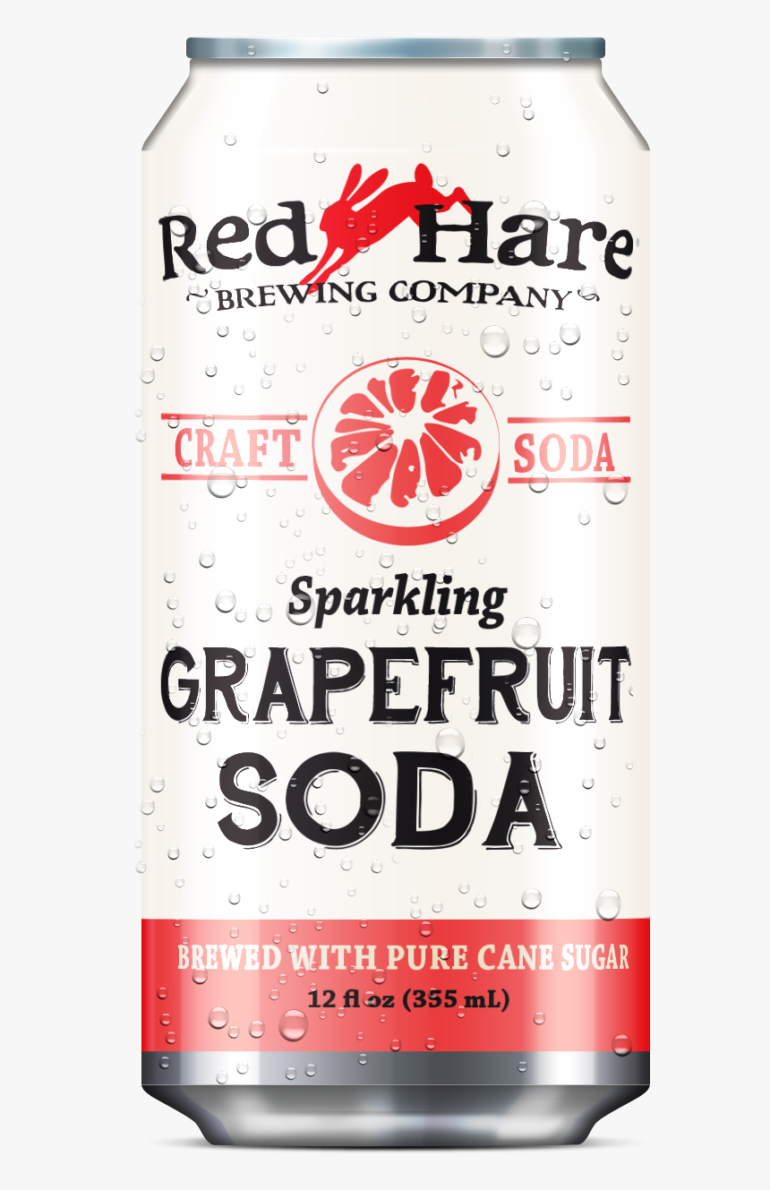 Grapefruit Soda Can - Red Hare Brewery, HD Png Download, Free Download