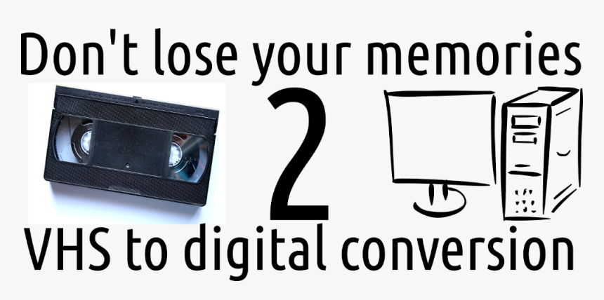 Vhs2digbannerpageresize, HD Png Download, Free Download