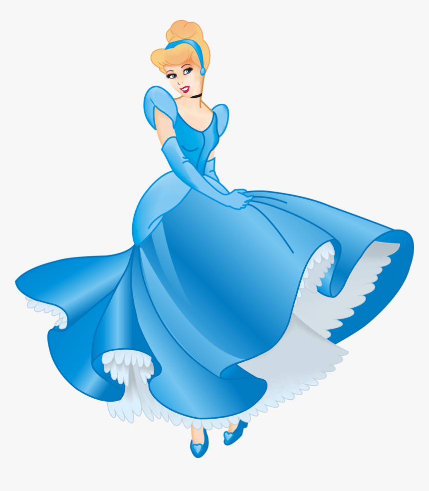 Disney Princess Png Printable Clip Art - Cindrella Disney Princess Png, Transparent Png, Free Download