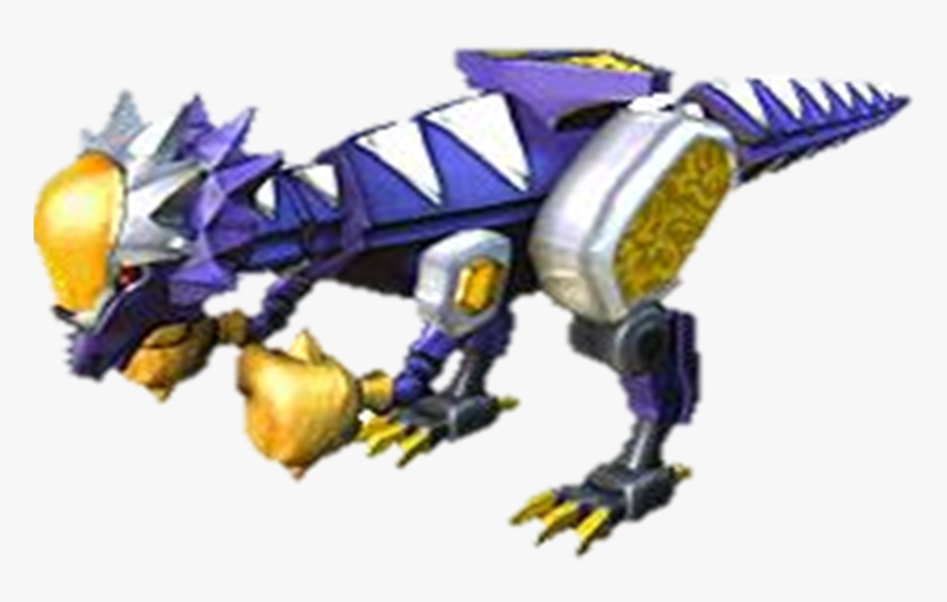 Power Rangers Dino Thunder Purple Ranger Zord - Pachycephalosaurus Zord, HD Png Download, Free Download