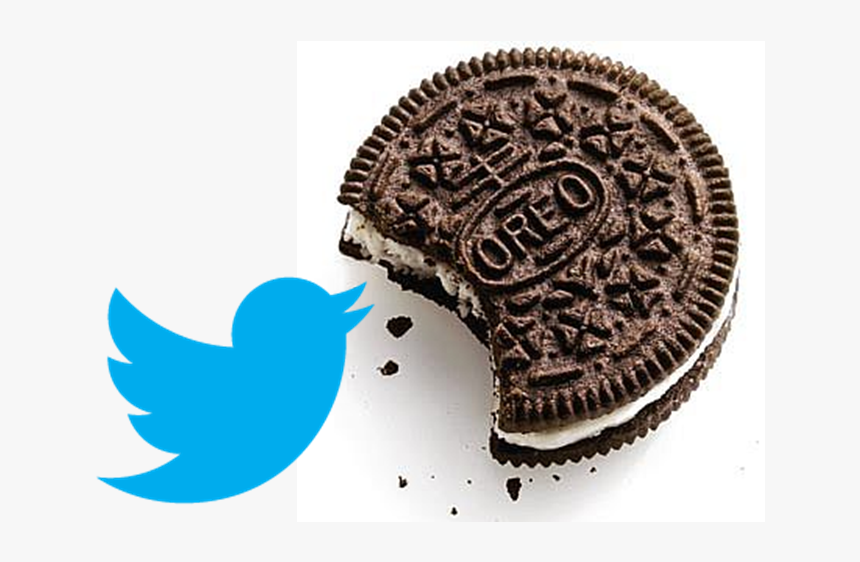 Twitter Oreo Mondelez1 - Oreo Cookie, HD Png Download, Free Download