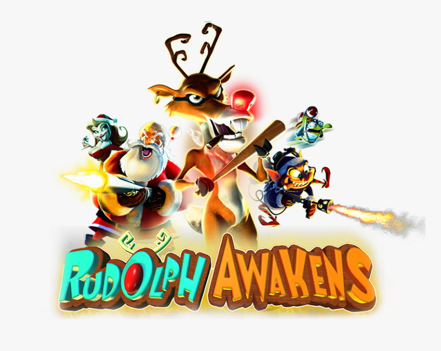 Logo - Rudolph Awakens Slot Png, Transparent Png, Free Download