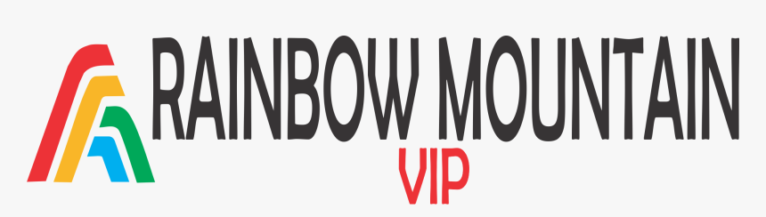 Rainbow Mountain Vip - Oval, HD Png Download, Free Download
