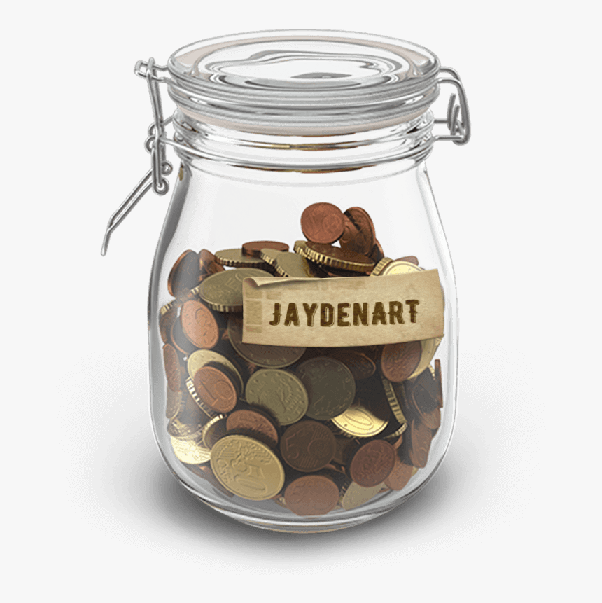 Transparent Jar Donation - Glass Bottle, HD Png Download, Free Download