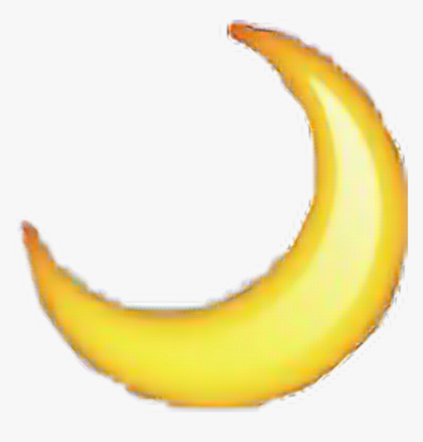 Crescent Moon Emoji Png - Moon And Stars Emoji Png, Transparent Png, Free Download