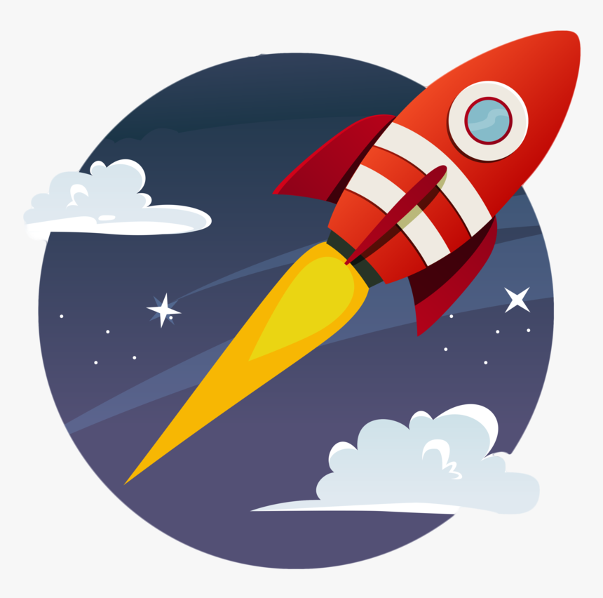 Rocket Ship Barts Ai File , Png Download - Transparent Background Rocket Ship Clipart, Png Download, Free Download