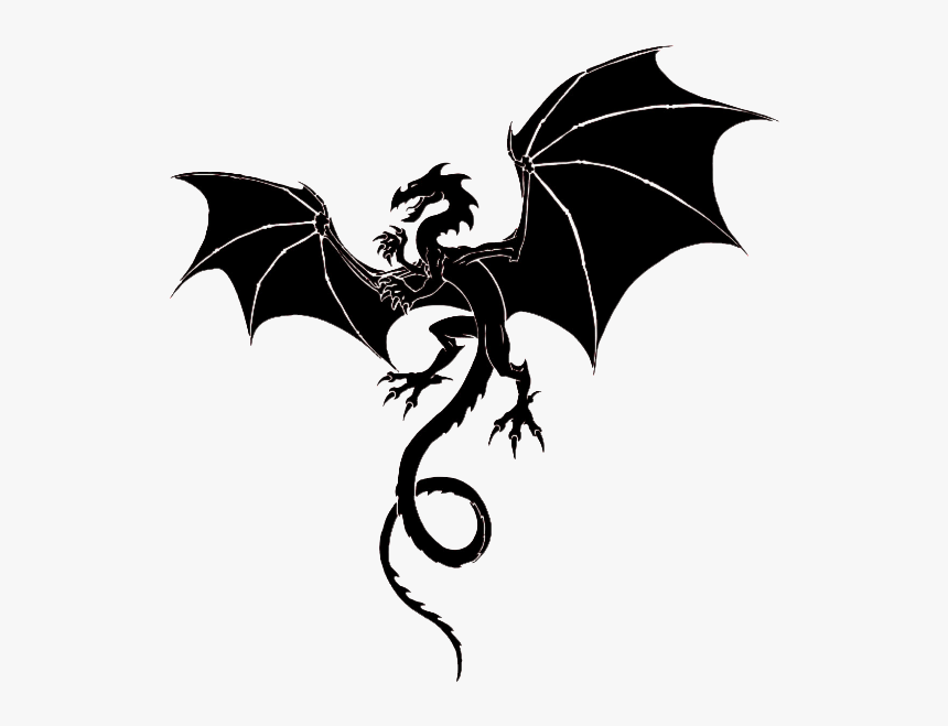 Red Dragon , Png Download - Transparent Dragon Silhouette, Png Download, Free Download