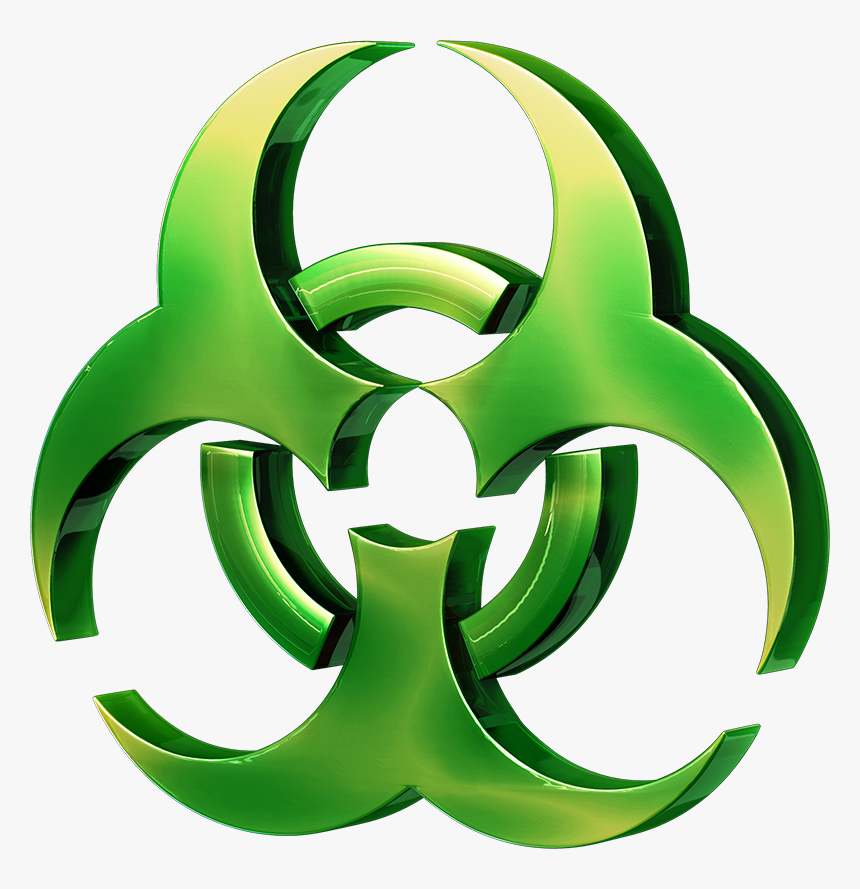 Biohazard Png - Green Biohazard Symbol Png, Transparent Png, Free Download