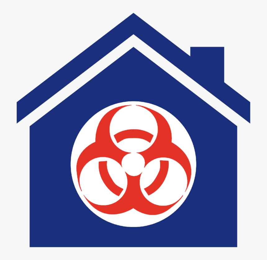 Biohazard-01 - Peace Symbol In House, HD Png Download, Free Download