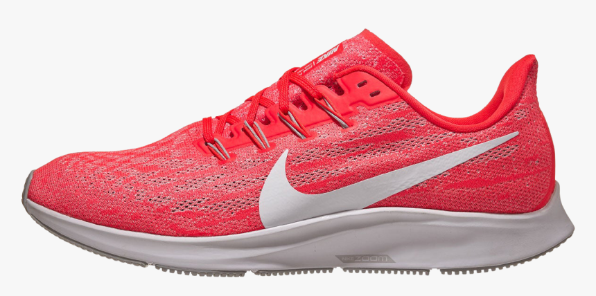 Nike Pegasus 36 Crimson White, HD Png Download, Free Download