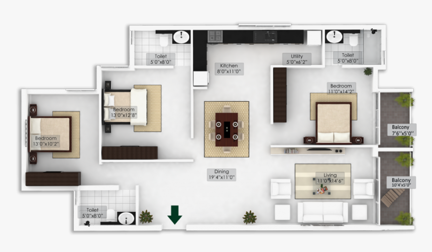 Floor Plan, HD Png Download, Free Download