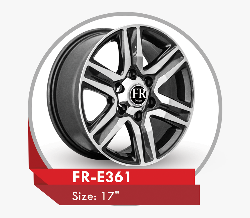 Fr-e361 Alloy Wheel For Toyota Fortuner Suv Cars - Alloy Wheels In Oman, HD Png Download, Free Download