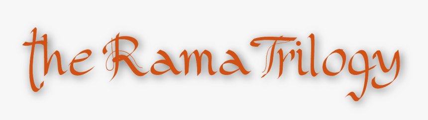 The Rama Trilogy - Calligraphy, HD Png Download, Free Download