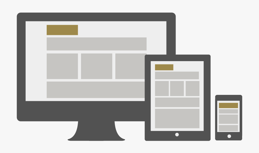 Responsive Website Design - Web Design Icons Free, HD Png Download, Free Download