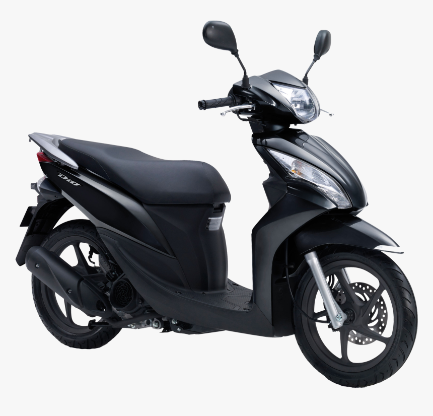 Scooter Clipart Two Wheeler - Black Yamaha Ray Zr, HD Png Download, Free Download