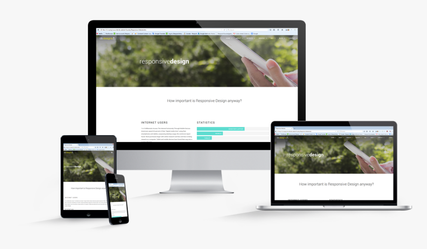 Responsive Website Design - Web Design, HD Png Download, Free Download