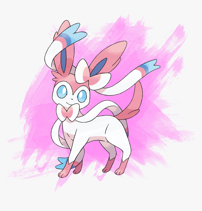 Pokemon Sylveon And Flareon , Png Download - Fairy Eevee Pokemon Sylveon, Transparent Png, Free Download