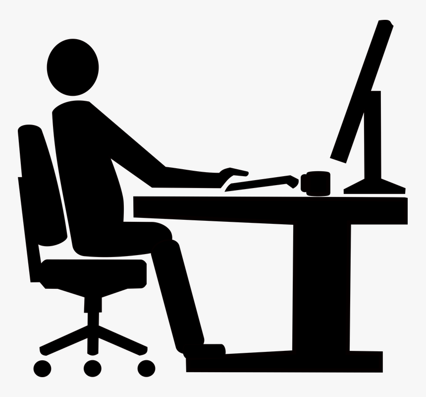 Home Office Work From Home Png, Transparent Png, Free Download
