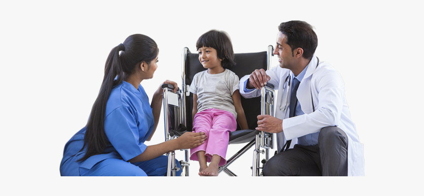 Nurse Disabled Children Care, HD Png Download, Free Download