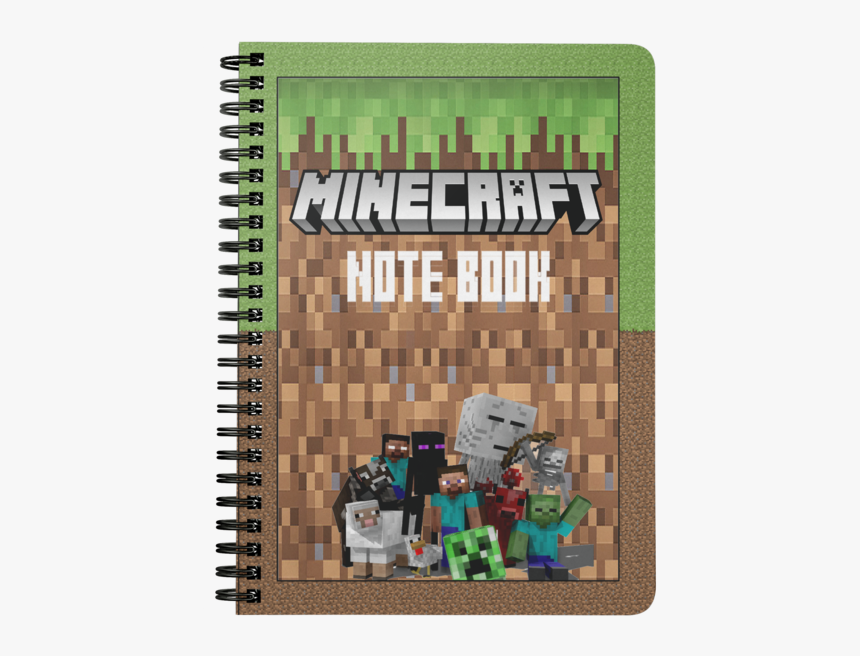 Notebook - Minecraft Notebook, HD Png Download, Free Download