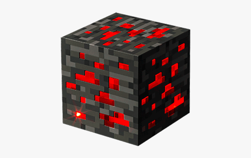 Minecraft Redstone Ore Hd Png Download Kindpng