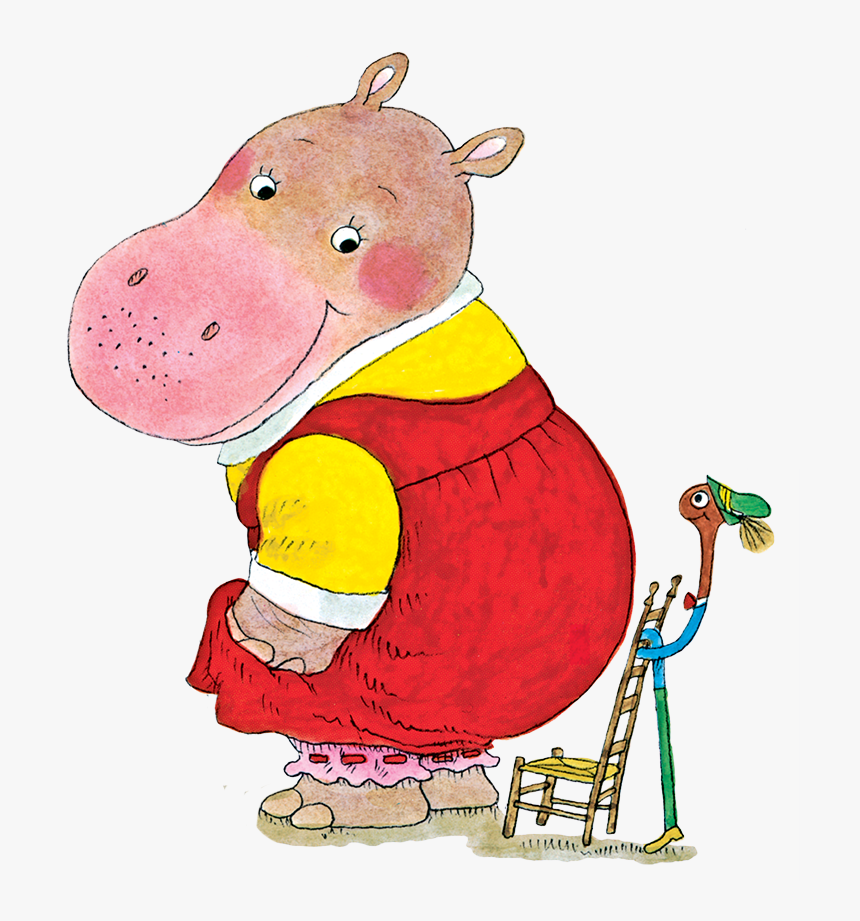 Hilda-hippo - Richard Scarry Minis, HD Png Download, Free Download