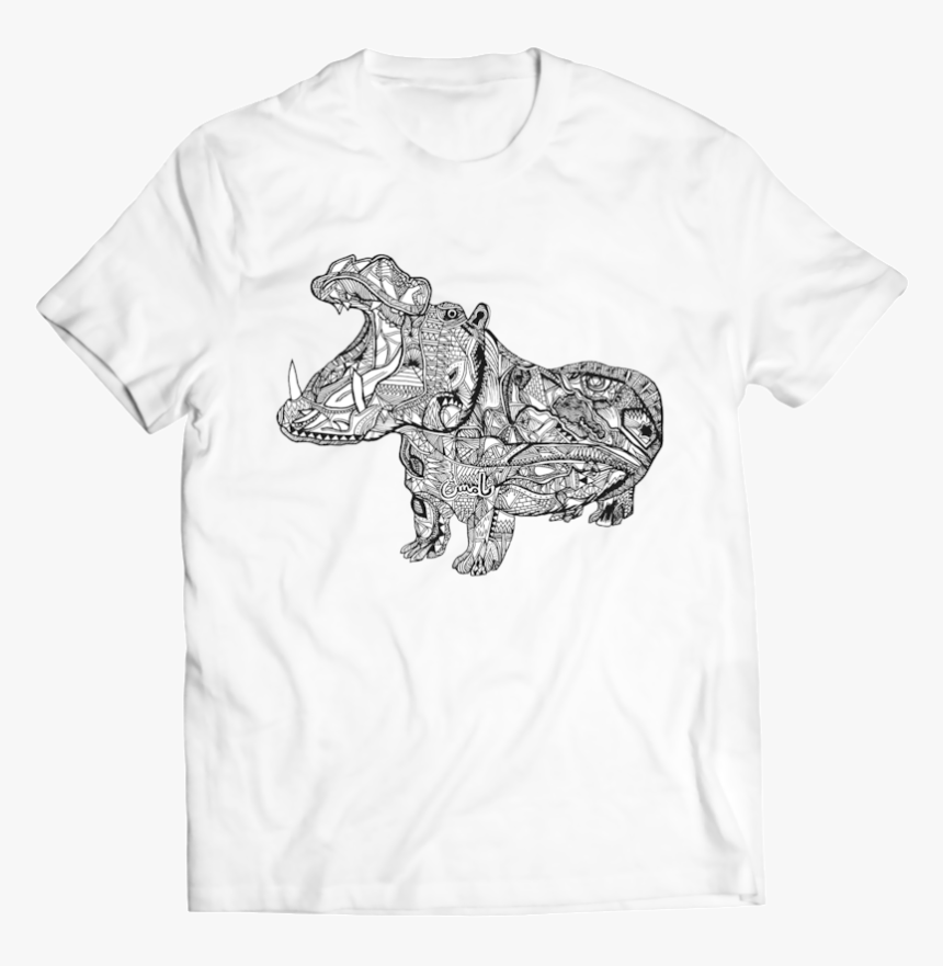 10 Hippo Shirt, HD Png Download, Free Download