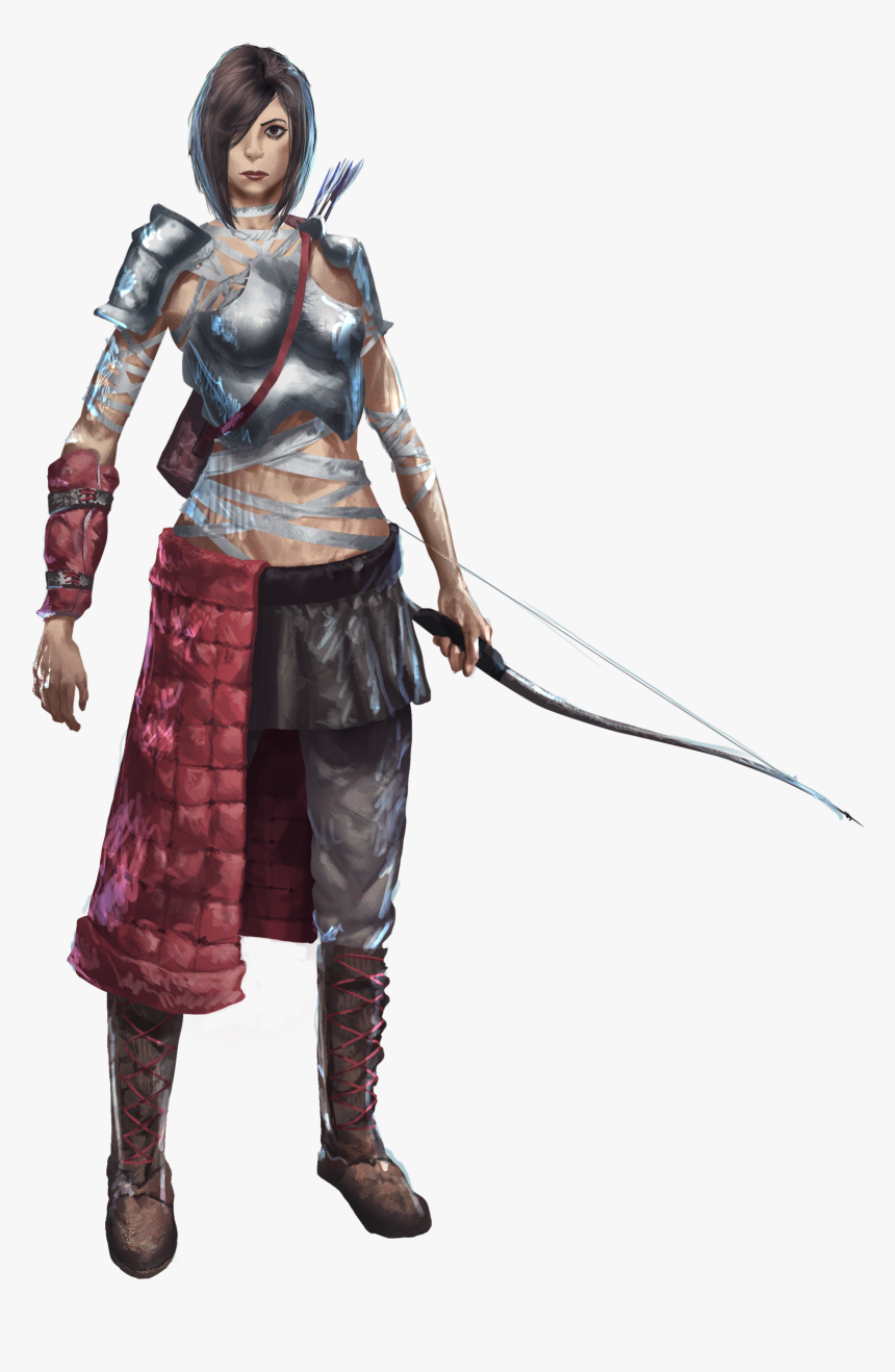 Female Archer Png - Archer Female Png, Transparent Png, Free Download