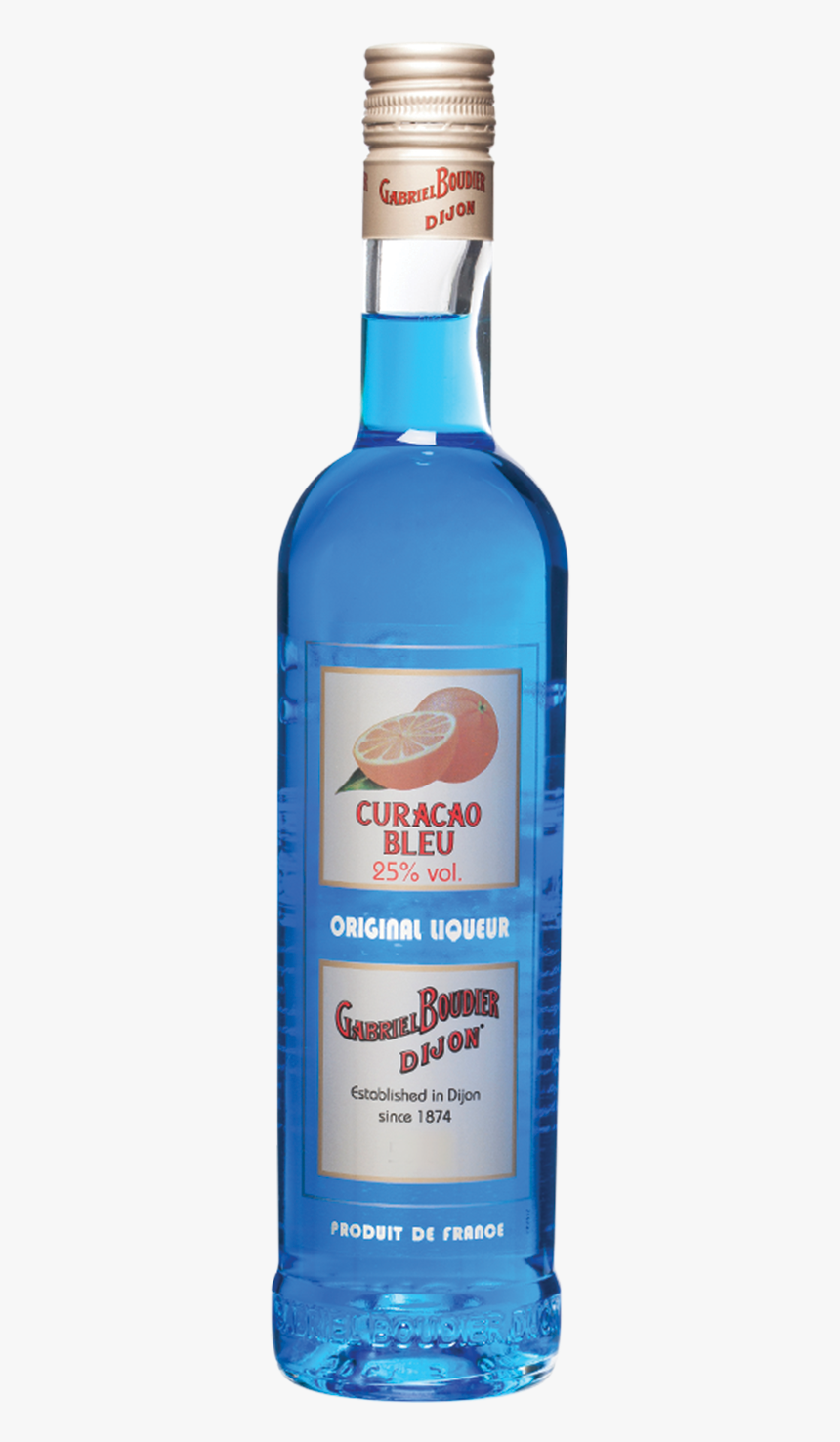 Gabriel Boudier Bartender Curacao Bleu Liqueur - Walsh Creme De Cacao, HD Png Download, Free Download