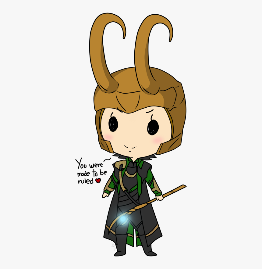 Lil Loki Thor Marvel Cinematic Universe Drawing - Cute Cartoon Avengers Drawing, HD Png Download, Free Download