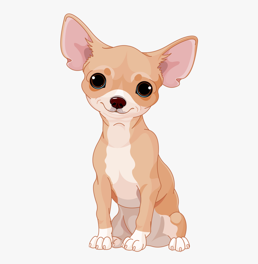 Chihuahua Vector , Png Download - Chihuahua Cartoon Png, Transparent Png, Free Download