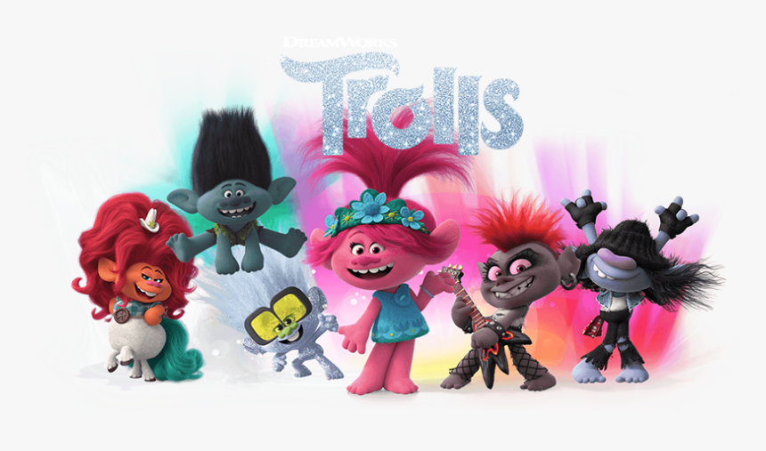 Trolls World Tour Birthday Invitation, HD Png Download, Free Download