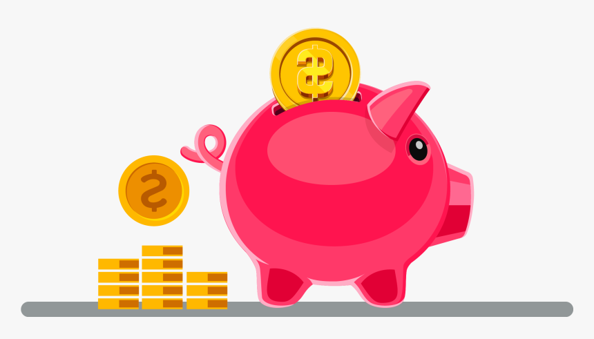 Piggy Bank Png , Png Download - Transparent Background Piggy Bank Clipart Png, Png Download, Free Download