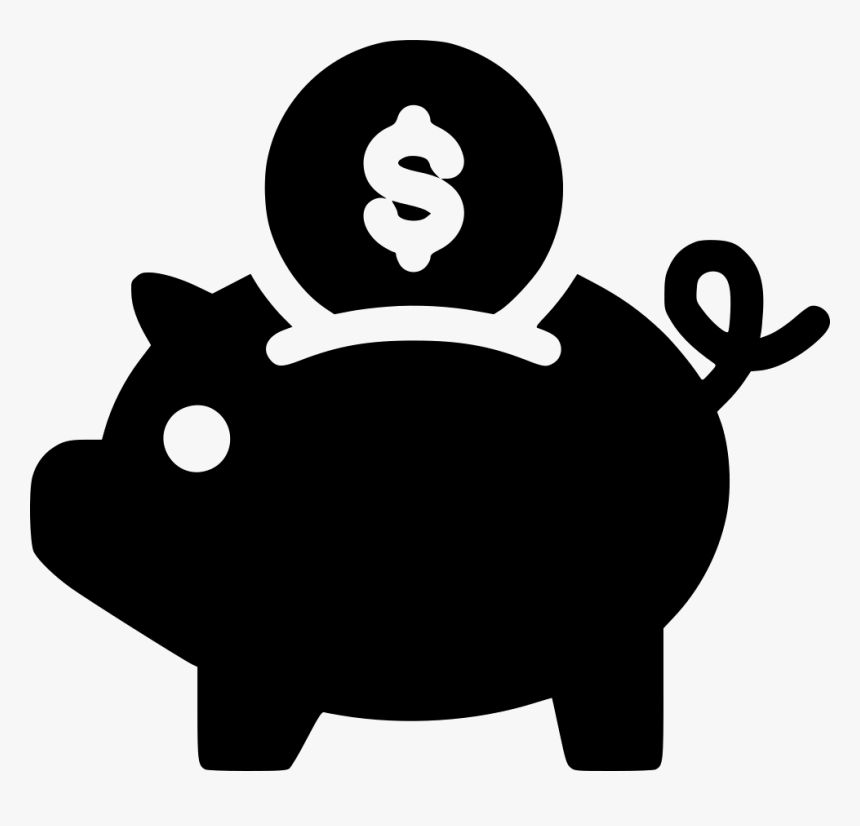 Piggy Bank - Broken Piggy Bank Icon, HD Png Download, Free Download