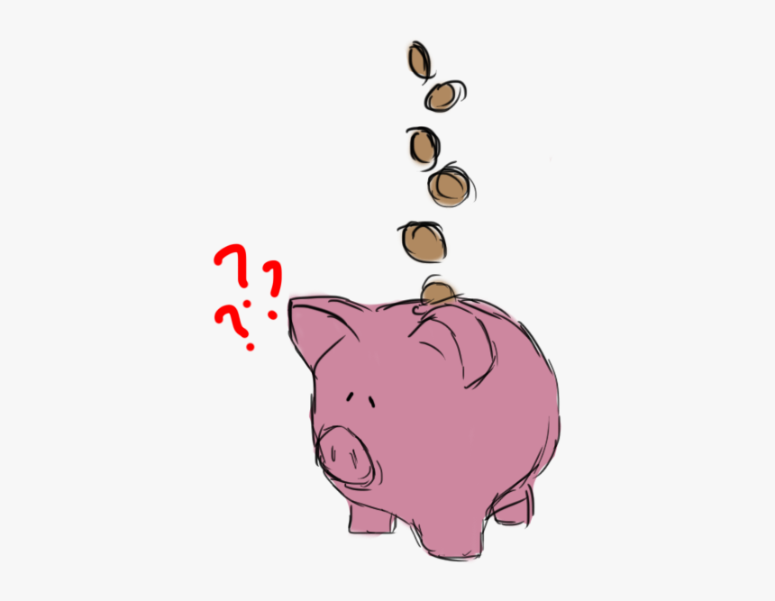 Piggy Bank - Cartoon, HD Png Download, Free Download