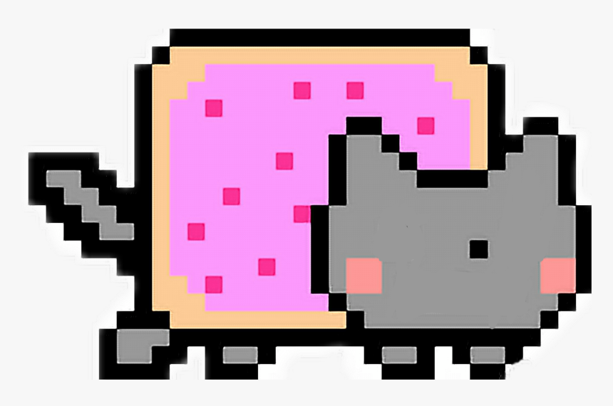 #freetoedit Nyan Cat Asset - Nyan Cat, HD Png Download, Free Download