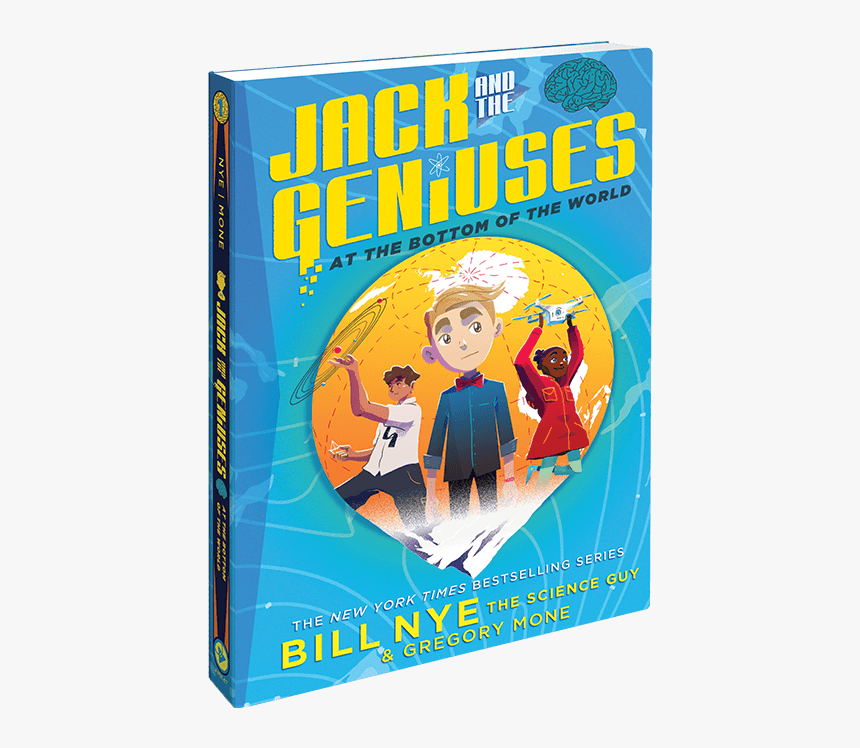 Jack And The Genius Book - Book Cover, HD Png Download, Free Download