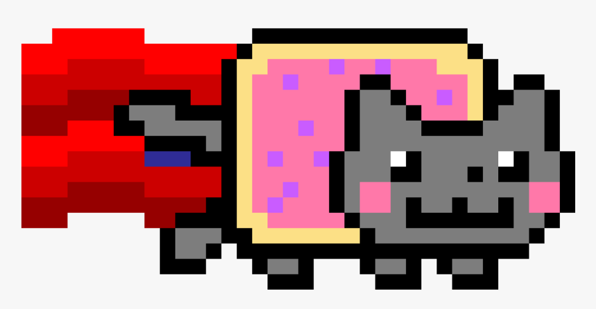 Nyan Cat Period - Nyan Cat Minecraft, HD Png Download, Free Download