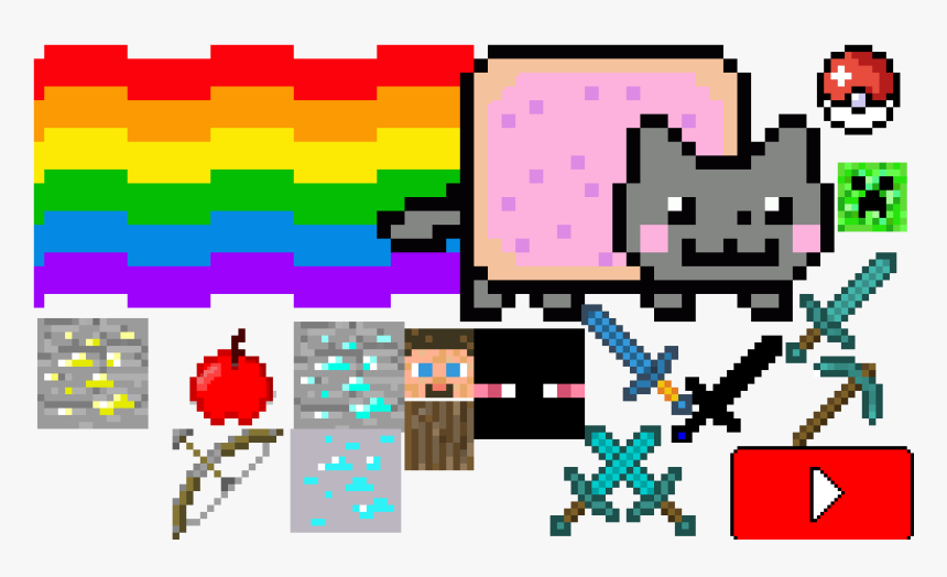 Nyan Cat , Png Download - Nyan Cat Png Transparent, Png Download, Free Download