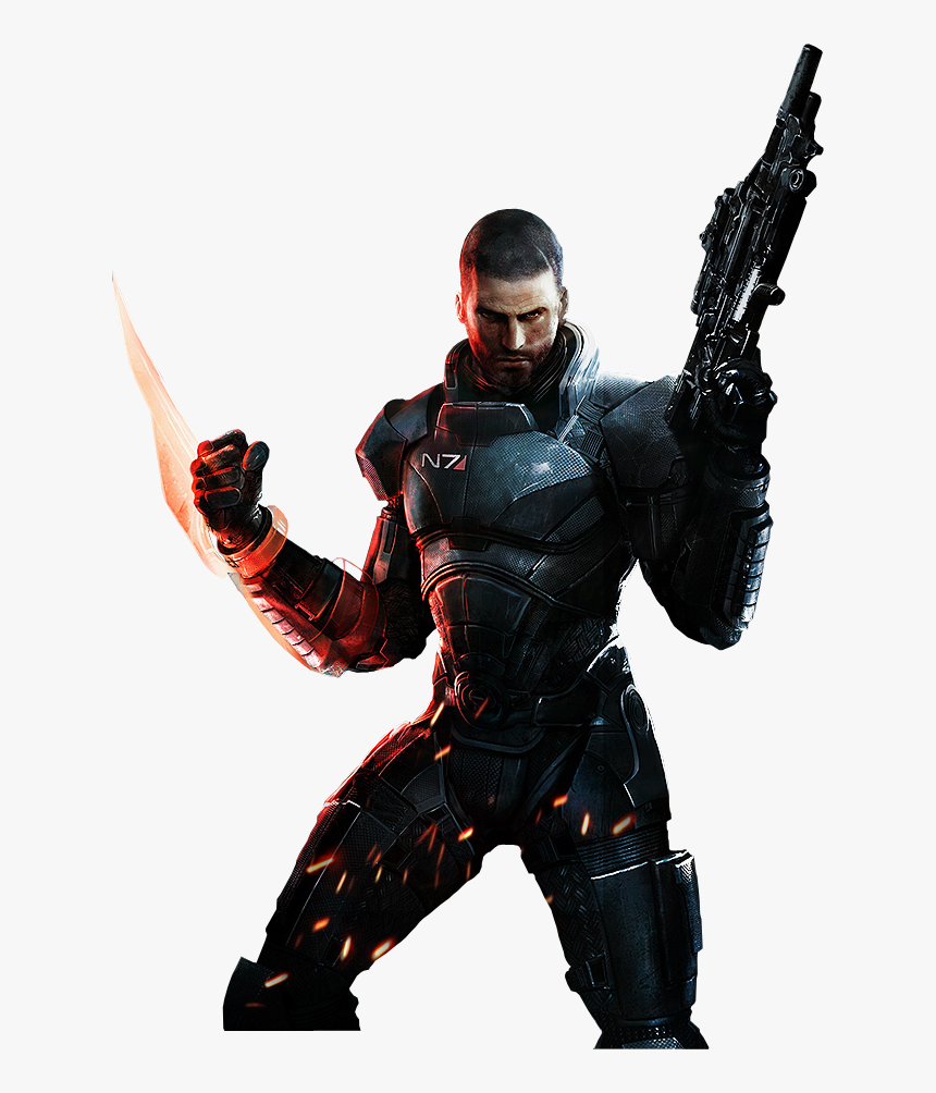 Thumb Image - Shepard Mass Effect Png, Transparent Png, Free Download