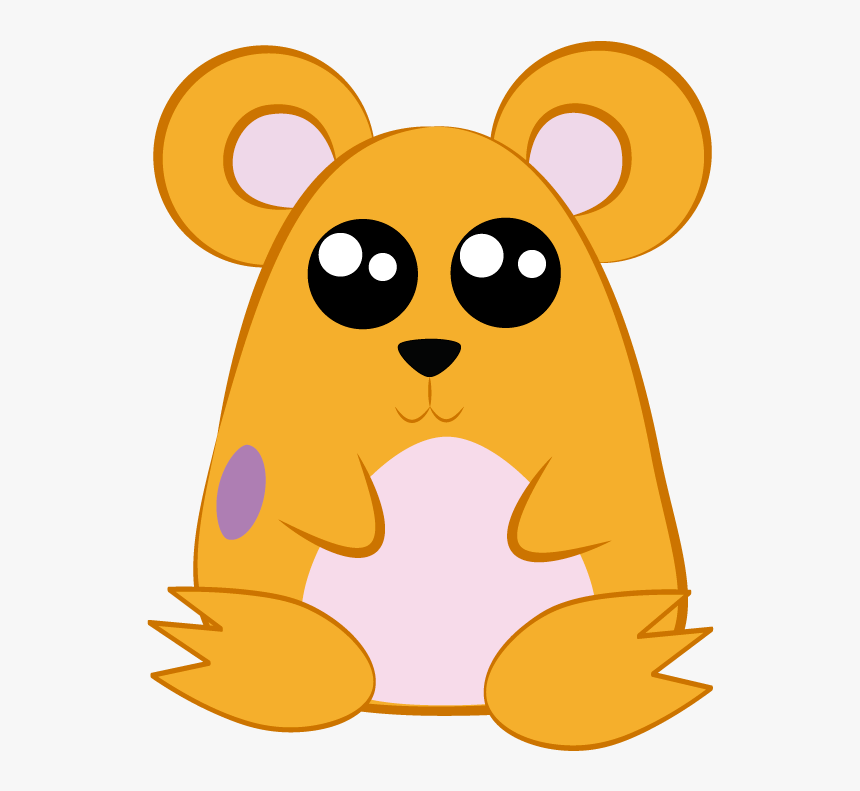 Hamster 51820 - Dibujo Hamster De Caricatura, HD Png Download, Free Download