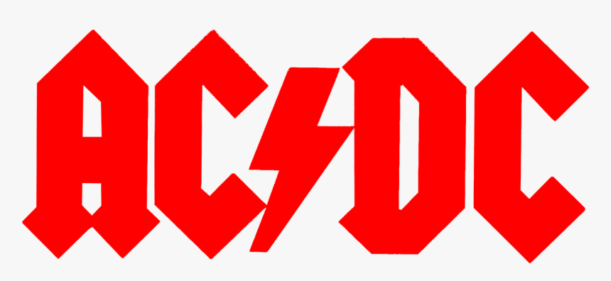 Ac Dc Logo Transparent Clipart , Png Download - Ac Dc Logo Transparent Background, Png Download, Free Download