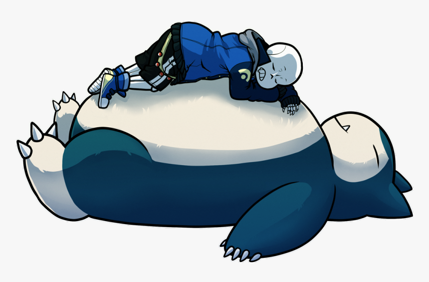 Sans And Snorlax, HD Png Download, Free Download