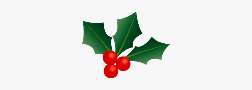 Christmas Holly Clipart - ต้น ฮ อ ล ลี่ คริสต์มาส การ์ตูน, HD Png Download, Free Download