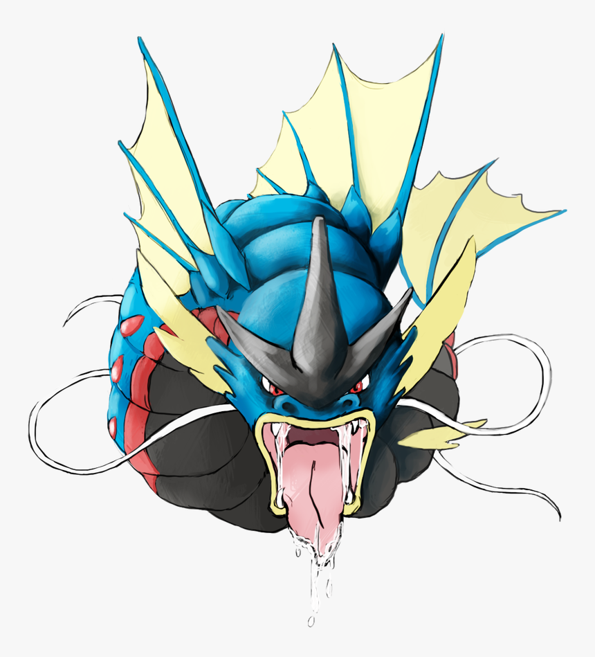 Gotta Draw Them All Mega Gyarados - Illustration, HD Png Download, Free Download