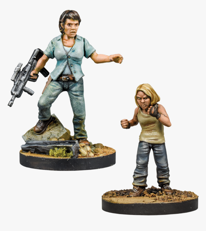 The Walking Dead - Maggie And Sophia All Out War Game, HD Png Download, Free Download